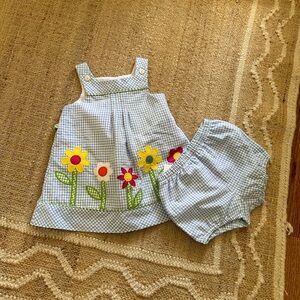 Florence Eiseman dress and bloomer set